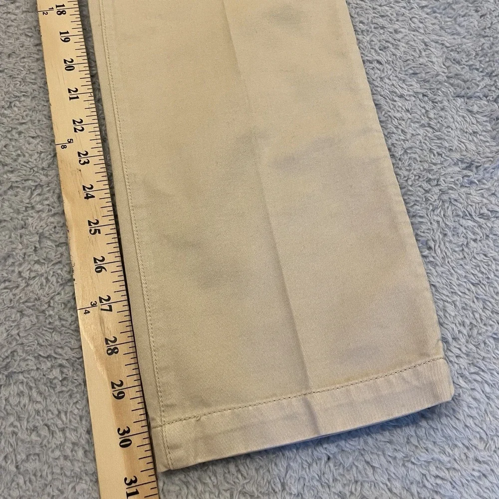 Saturdays NYC Chino Pants Mens 31x31 Beige‎ Cotton Twill Slim Fit